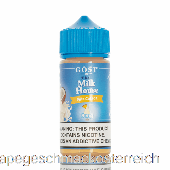 Pina Colada – The Milk House – Gost Vapor – 100 Ml, 0 Mg Vape-Geschmack